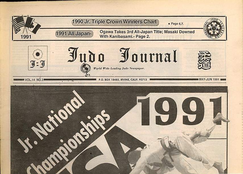 05/91 Judo Journal Newspaper